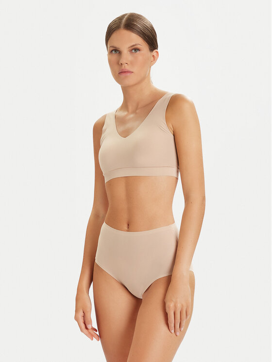 Chantelle Chantelle Класически бикини с висока талия Soft Stretch C26470 Бежов