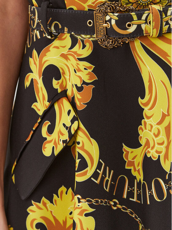 Versace Jeans Couture Versace Jeans Couture Haljina za svaki dan 75HAO905 Crna Regular Fit