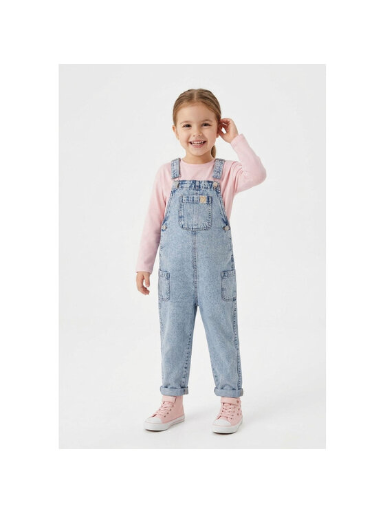 minoti minoti Jeansy 32DUNG101 Niebieski jasny Loose Fit