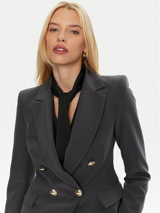Rinascimento Rinascimento Švarkas CFC0119987003 Pilka Regular Fit