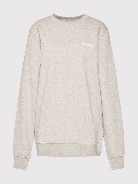 Felpa Casual Crew M-40001 Grigio Regular Fit