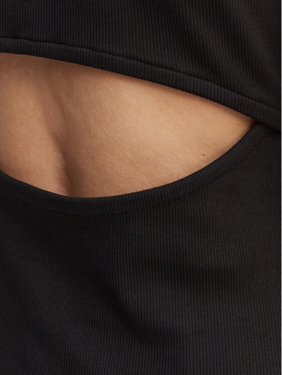 Calvin Klein Jeans Calvin Klein Jeans Top LV047F246G Crna Slim Fit