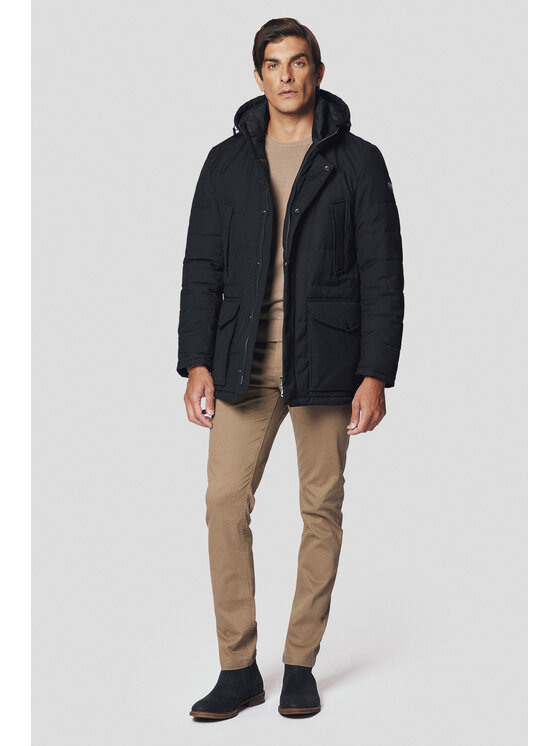 Lancerto Lancerto Kurtka puchowa Larvik KU097224000004 Czarny Regular Fit