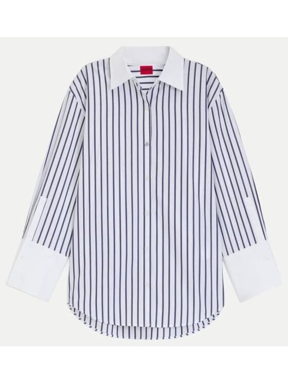 HUGO HUGO Koszula 50543521 10272271 980 Biały Regular Fit