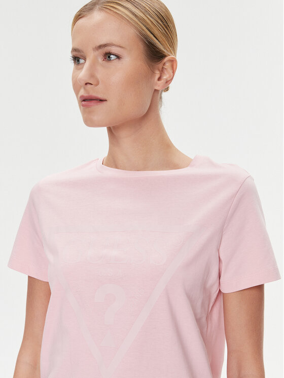 Guess Guess T-särk Adele V2YI07 K8HM0 Roosa Regular Fit