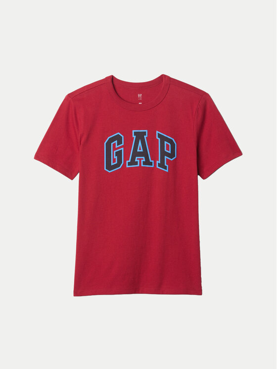Gap Gap T-särk 605364 Bordoopunane Regular Fit