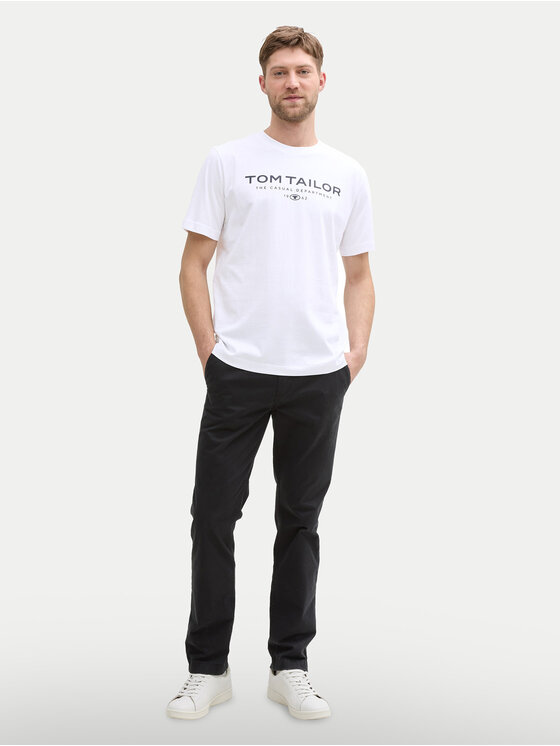 Tom Tailor Tom Tailor Футболка 1045773 Білий Regular Fit