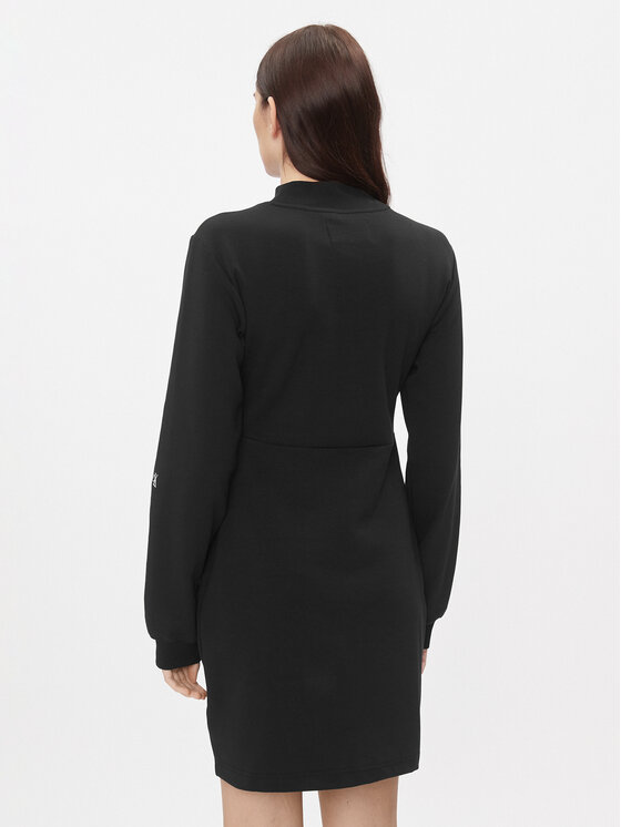 Calvin Klein Jeans Calvin Klein Jeans Kötött ruha J20J222889 Fekete Regular Fit