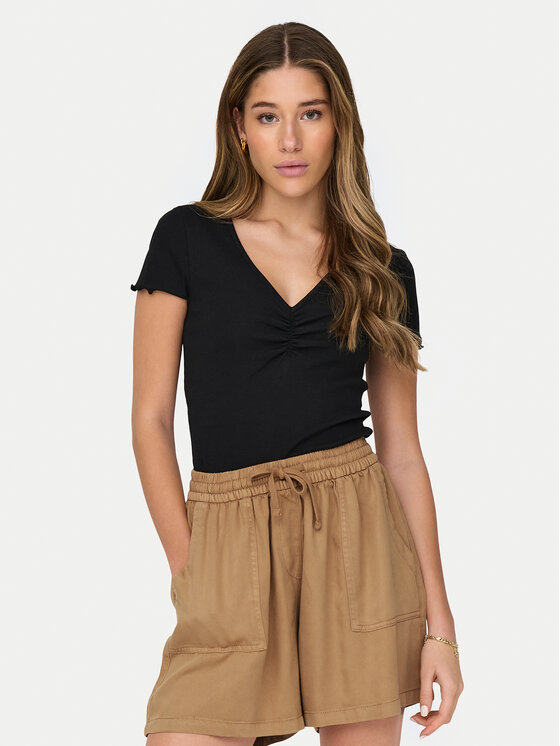 T-Shirt ONLY, Größe XS Schwarz Betty 15311919