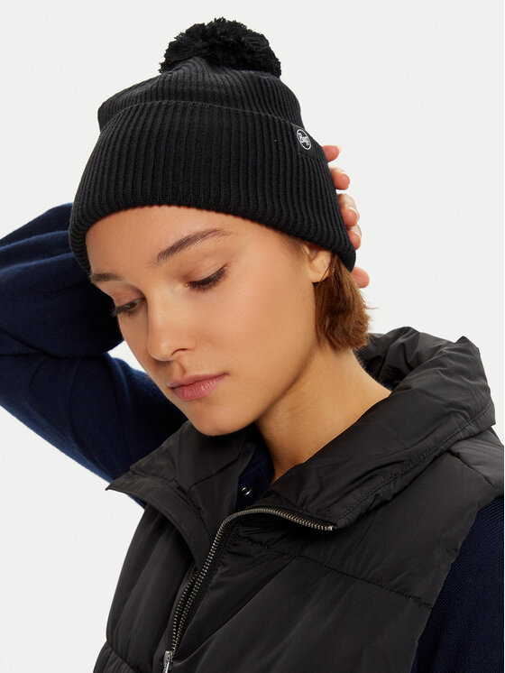 Buff Buff Čiapka Knitted Beanie Renvi 134479.999.10 Čierna