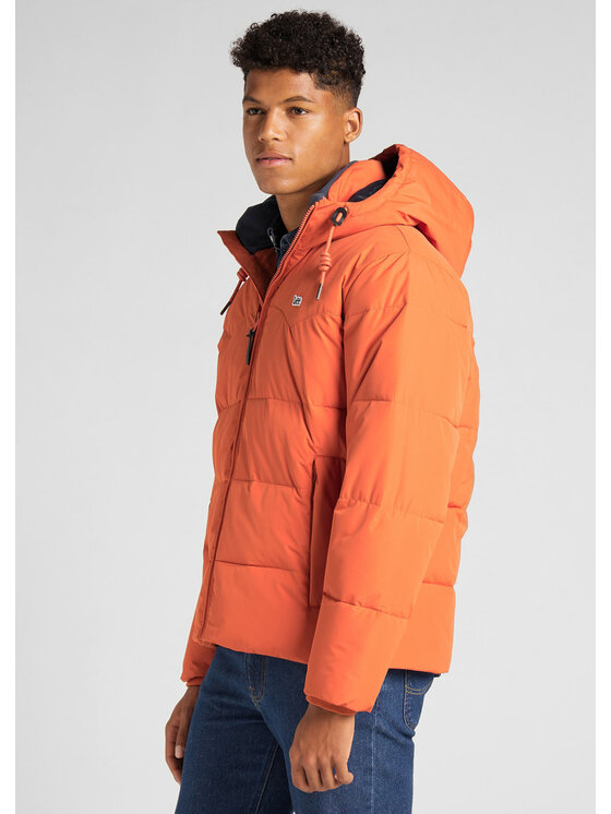 Lee Lee Giubbotto invernale PUFFER JACKET Arancione Regular Fit