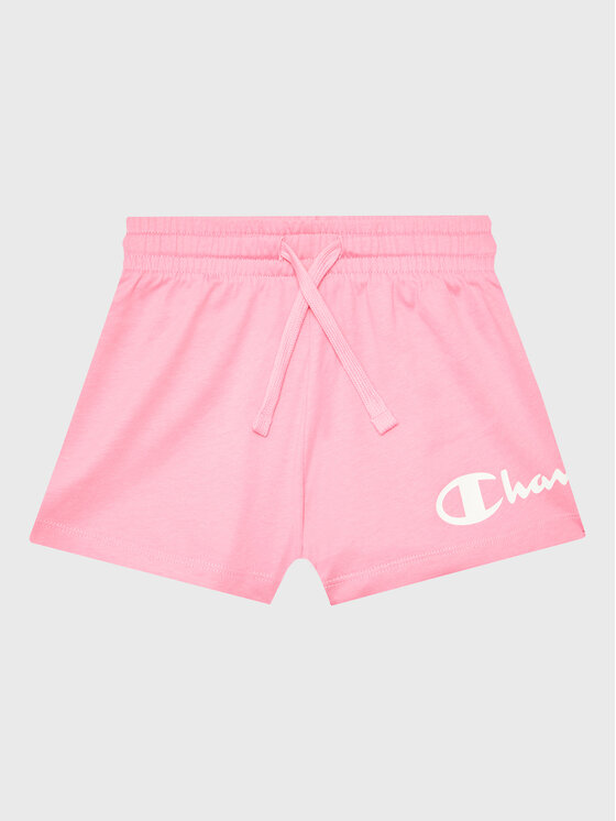 Champion Champion Bavlnené šortky 404310 Ružová Regular Fit
