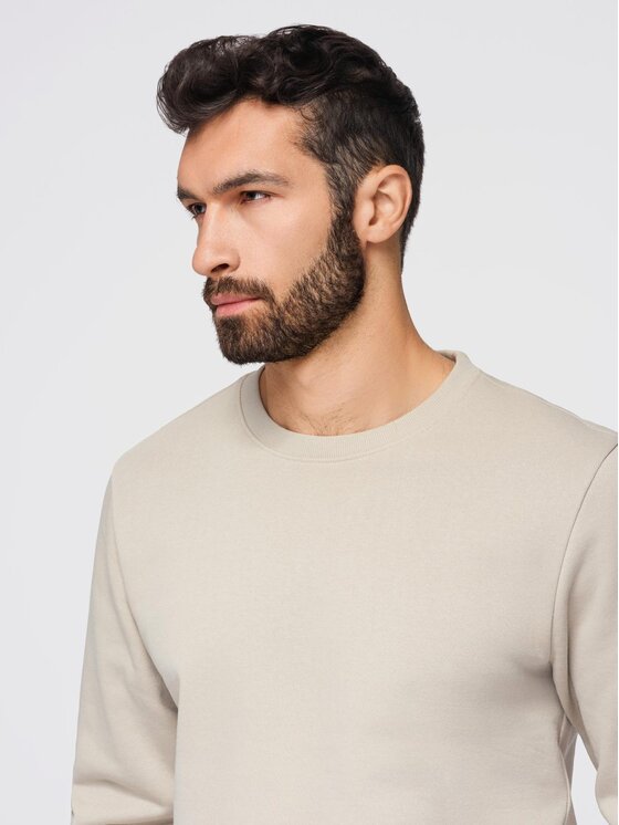 Ombre Ombre Komplet dresowy Z122 Beżowy Regular Fit