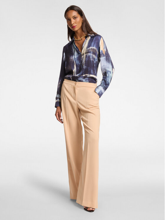 Elena Mirò Elena Mirò Camicia 5164P100229N043 Blu Regular Fit