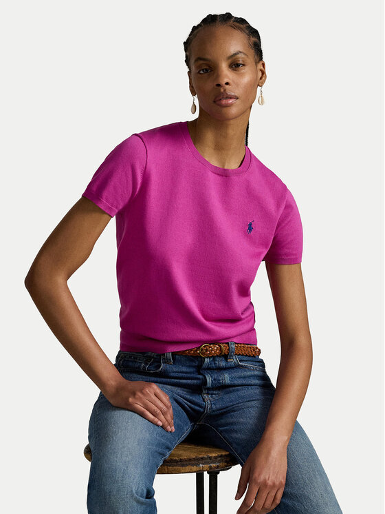 Polo Ralph Lauren Polo Ralph Lauren Pulover 211971872010 Vijolična Slim Fit