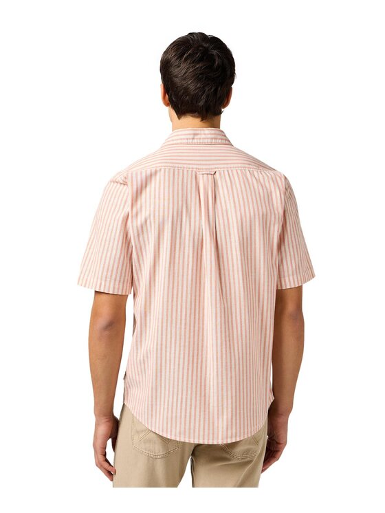 Wrangler Wrangler Koszula 112362758 Pomarańczowy Regular Fit