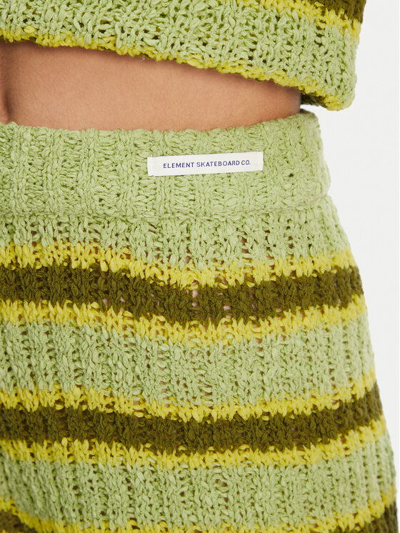 Element Element Pantaloncini di tessuto Flip Knit ELJNS00118 Verde Regular Fit