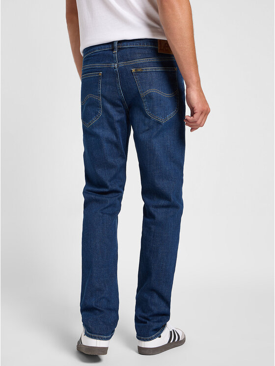 Lee Lee Jeansy DAREN ZIP FLY Niebieski Regular Fit