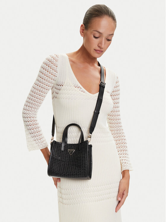 Guess Guess Τσάντα Brigitta Mini HWWZ72 06770 Μαύρο