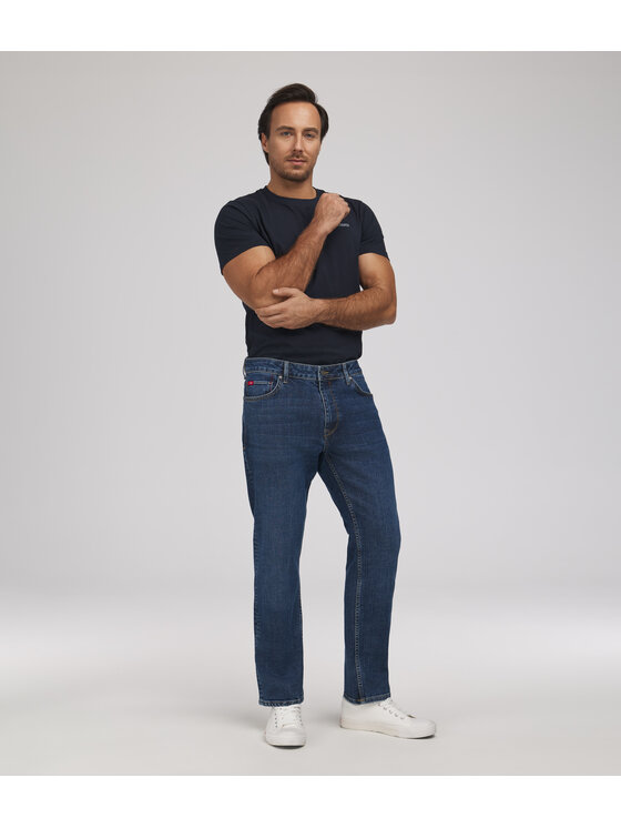 Lee Cooper Lee Cooper Jeansy JEANS M MARCUS TOTEM BRUSHED USED Niebieski Regular Fit
