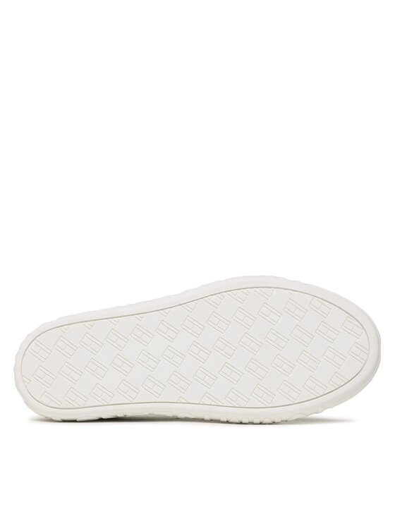 Tommy Jeans Tommy Jeans Laisvalaikio batai New Cupsole Leather EN0EN02137 Balta