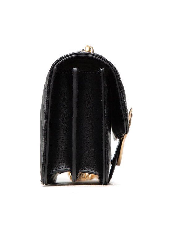 PINKO Pinko Geantă Love Mini Icon V Quilt 3 Cl AI 21-22 PLTT 1P22BW Y7FY Negru