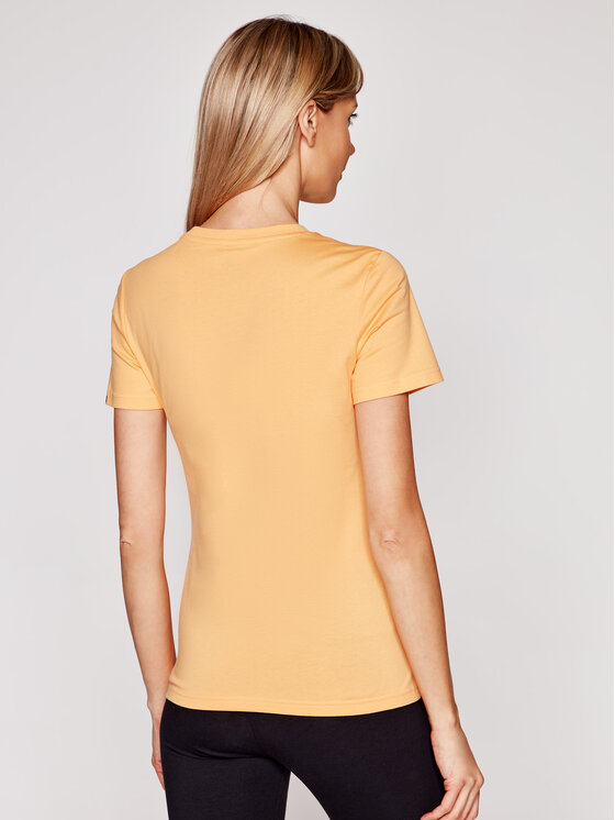 T-shirt Tropical Graphic GL0837 Arancione Slim Fit...