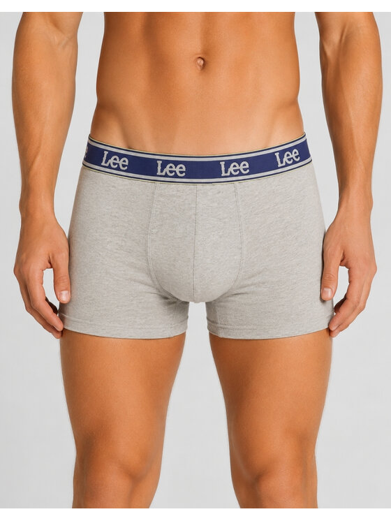 Lee Lee Bokserki Stone 3 Pack Organic Cotton Elastane Trunks Kolorowy