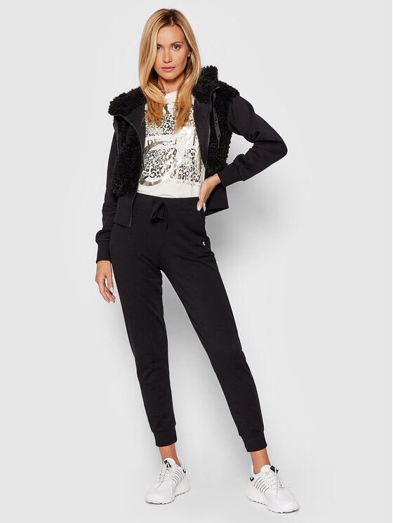 Felpa Teddy B54583 Nero Regular Fit