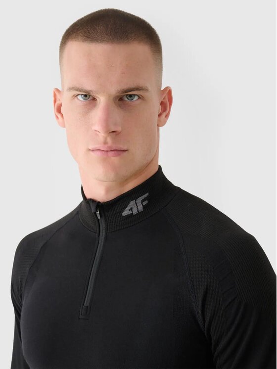 4F 4F Intimo termico pezzo sopra 4FWAW24USEAM197-20S Nero