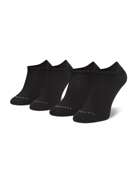 Set di 2 paia di calzini corti da uomo 6916 Nero