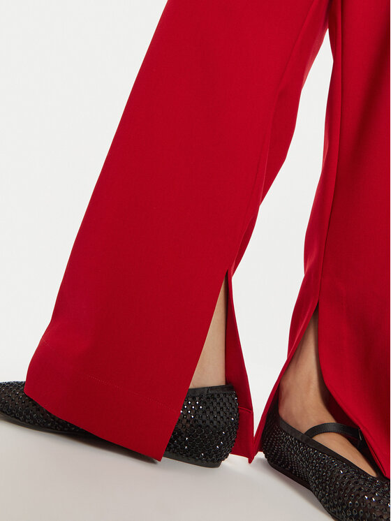 Herskind Herskind Stoffhose Rupert 5317668 Rot Relaxed Fit