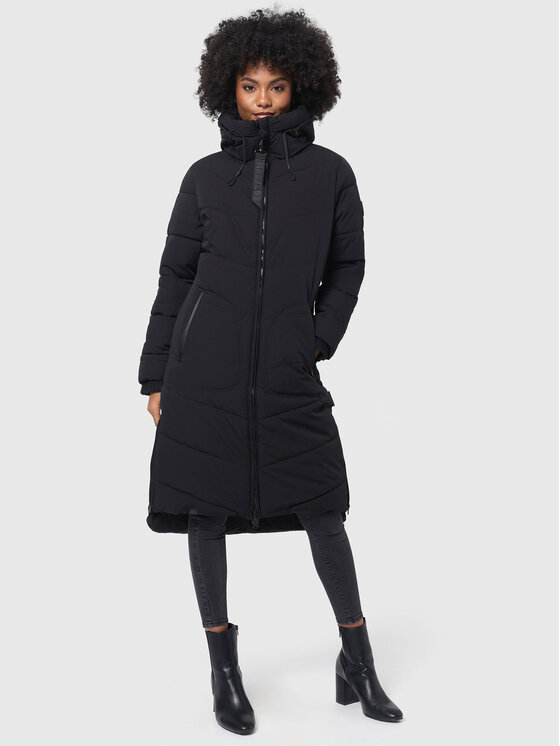 Marikoo Marikoo Kurtka zimowa Benikoo Czarny Regular Fit