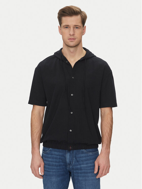 JOOP! Jeans JOOP! Jeans Camicia 15 JJSH-152Habo 30046000 Nero Casual Fit