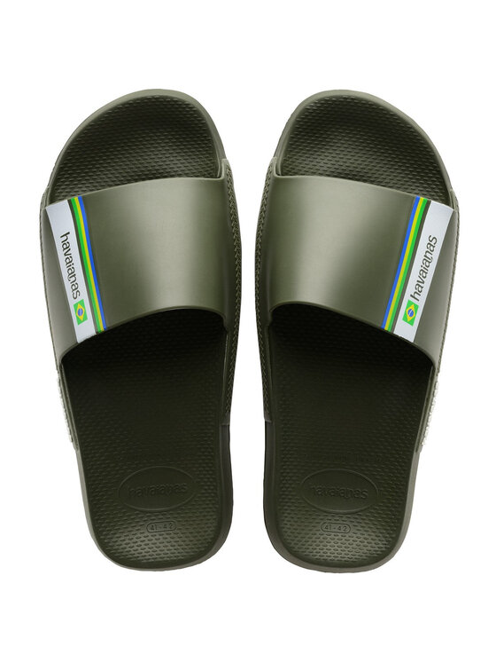 Havaianas Havaianas Παντόφλες HAVAIANAS Ciabatta Unisex adulto Hav. Slide Brasil 4147319.0869 Verde Πράσινο