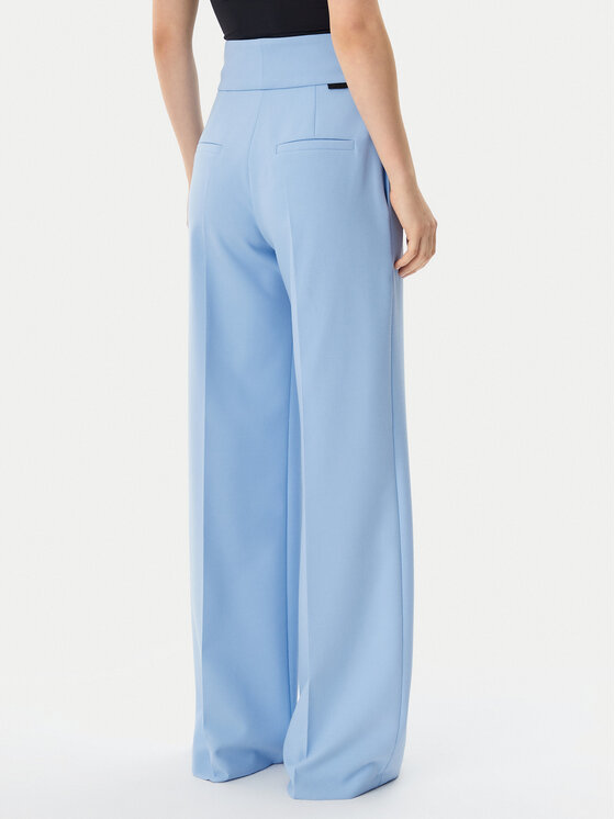 HUGO HUGO Spodnie materiałowe Himia 50513960 Błękitny Regular Fit