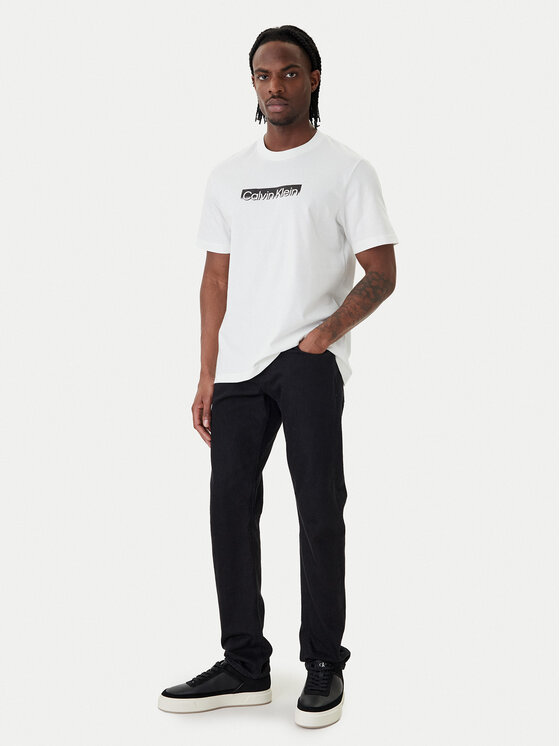 Calvin Klein Calvin Klein Tricou LV04LF812G Alb Regular Fit