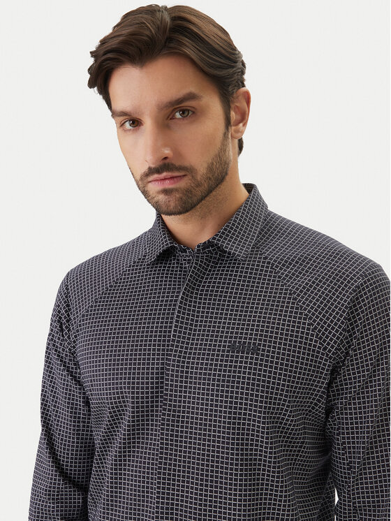 BOSS BOSS Риза Excurse L 50554481 Тъмносин Regular Fit