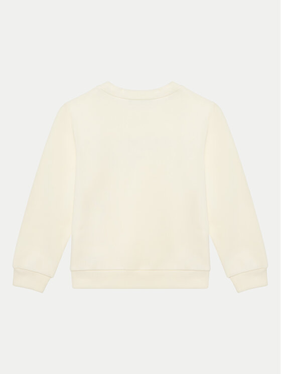 Balmain Balmain Felpa BV4B10-Z0081 102 Écru Regular Fit