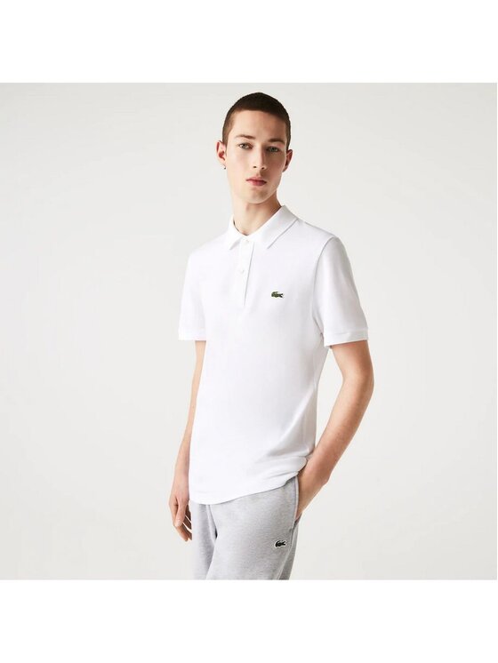 Lacoste Lacoste T-Shirt LACOSTE T-Shirt e Polo Uomo PH4012 001 Bianco Λευκό Standard Fit