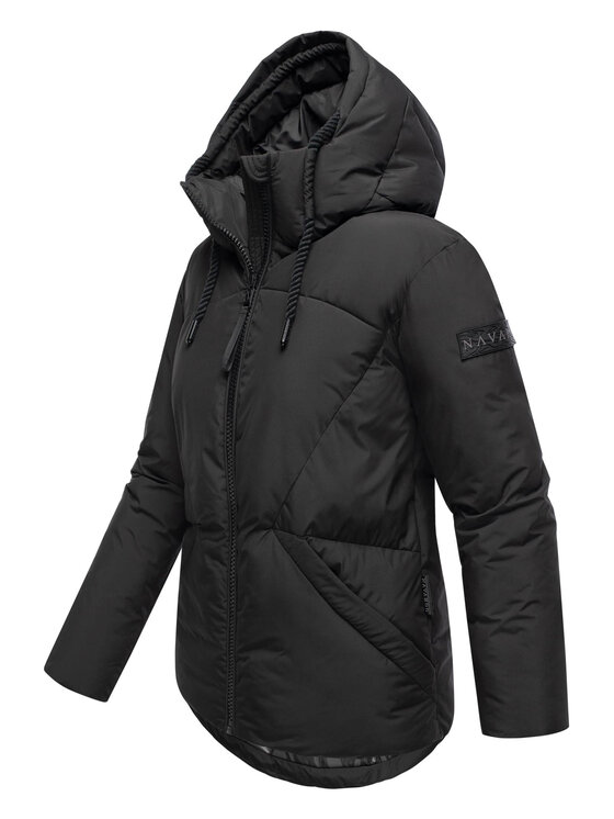 Navahoo Navahoo Kurtka zimowa Pastellzauber Czarny Regular Fit