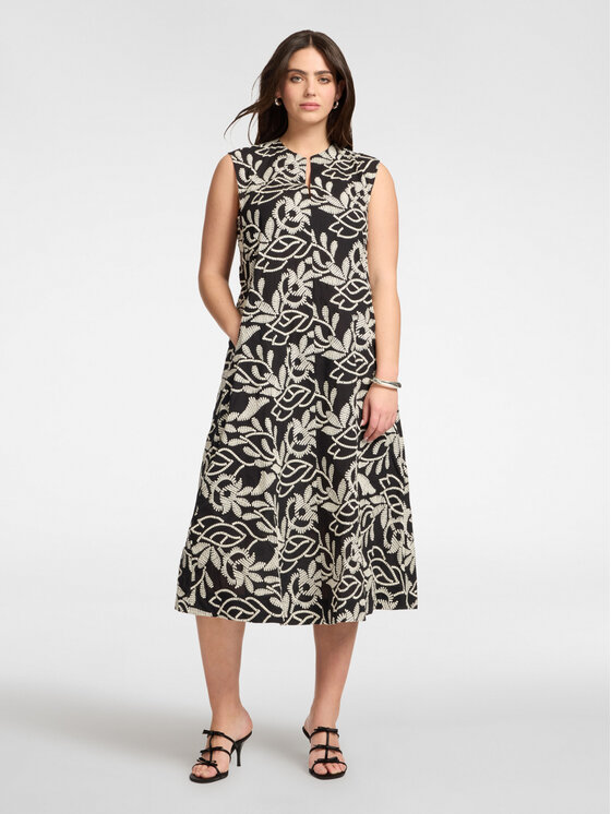 Elena Mirò Elena Mirò Abito da cocktail 7090P100324N001 Nero A-Line Fit