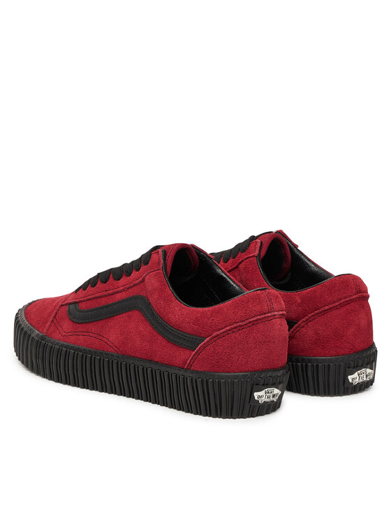 Vans Vans Superge Old Skool Creeper VN000DCEBRD1 Bordo rdeča
