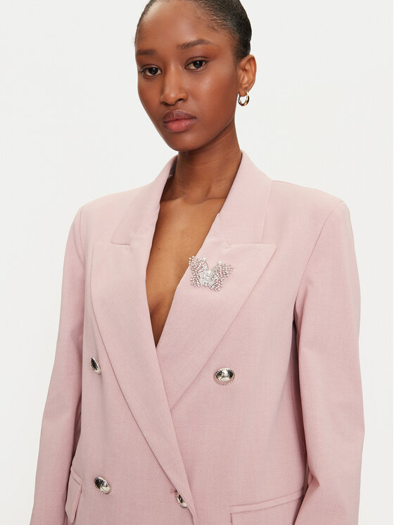 Maryley Maryley Sakko 25EB282/14RS Rosa Regular Fit
