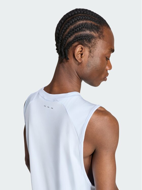 adidas adidas Tank top 162918 Niebieski jasny Regular Fit