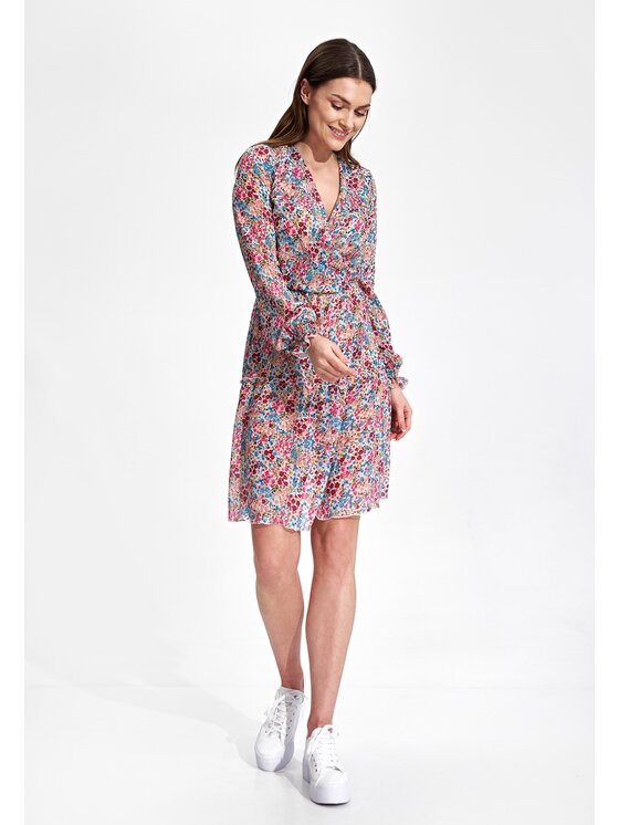 FIGL FIGL Šaty M859 Farebná Regular Fit