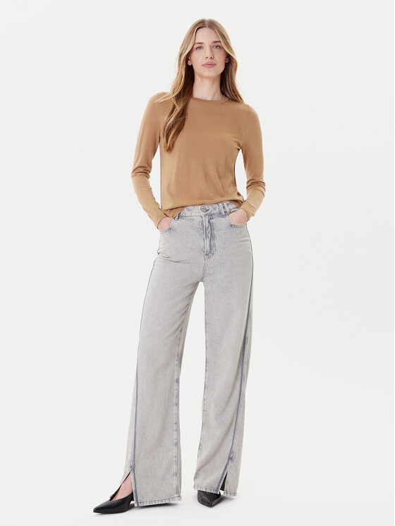 BOSS BOSS Džemper Ferpina 50544987 Bež Slim Fit