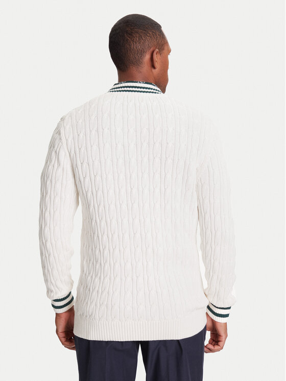 Guess Guess Sweter M5YR12 Z30W1 Écru Regular Fit