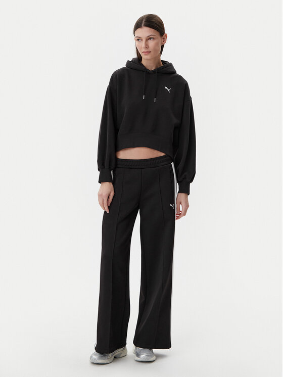 Puma Puma Felpa Ess 629746 Nero Relaxed Fit