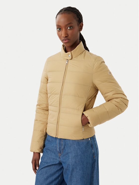 Tommy Hilfiger Tommy Hilfiger Prechodná bunda WW0WW51094 Béžová Regular Fit